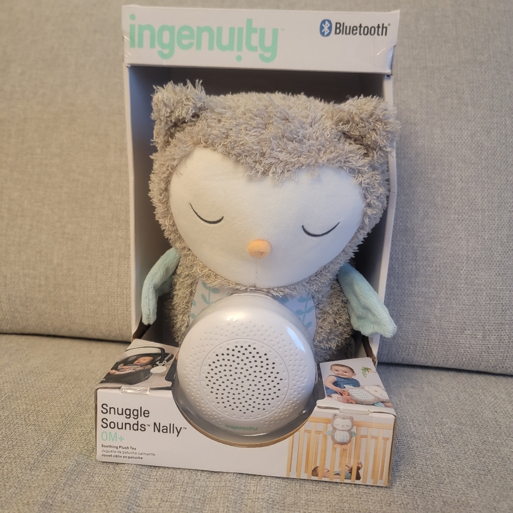Ingenuity Snuggle Sounds Nally Plush Toy